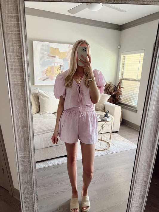 Lavender Floral Set