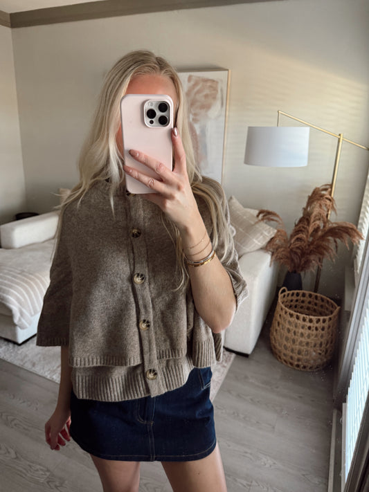 Dark Denim Mini Skirt