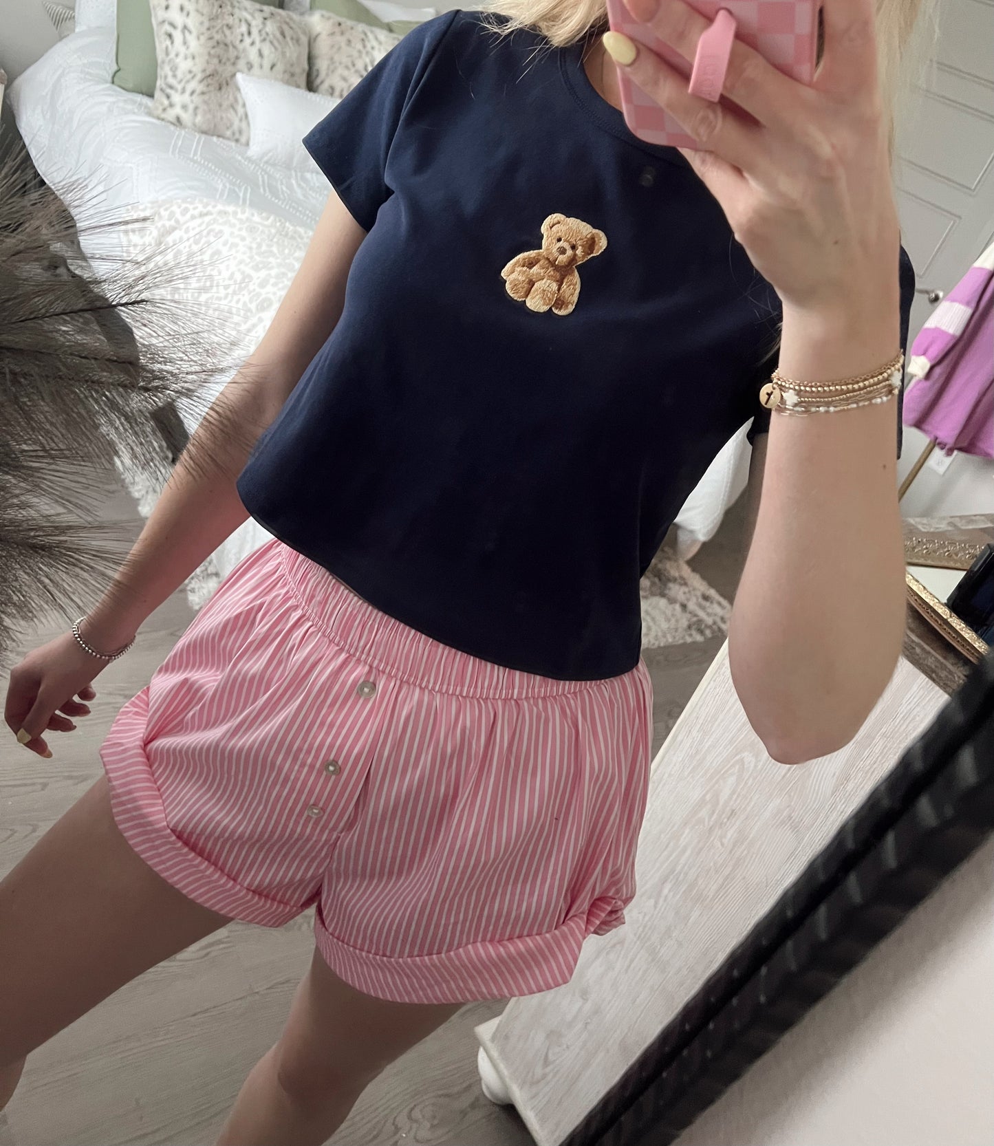 Pink Boxer Short